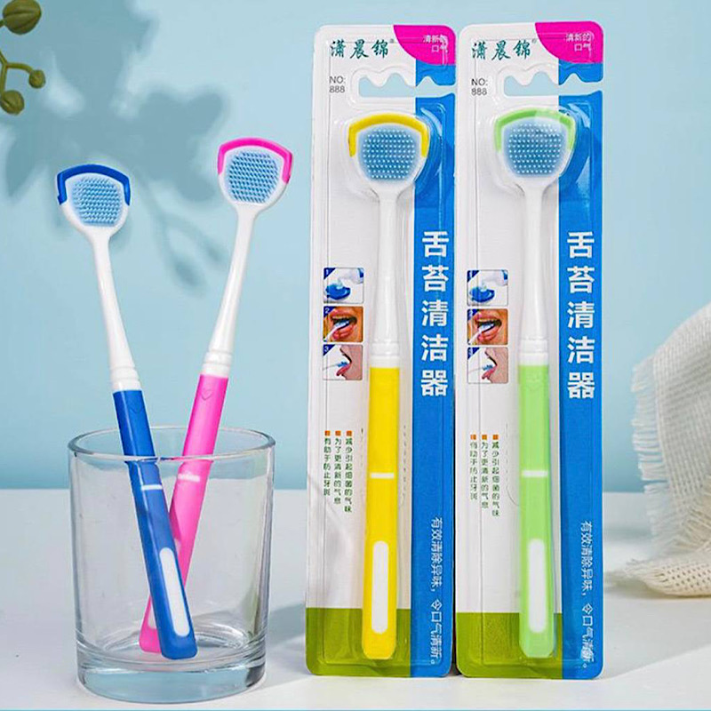 مسواک تمیز کننده زبان