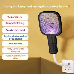 حشره کش برقی قابل حمل سفر و کمپینگ مدل USB