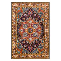 فرش مخمل نادی طرح سنتی کد o151