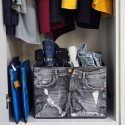 باکس نظم دهنده لباس و شلوار مدل Jeana Box مای هوم